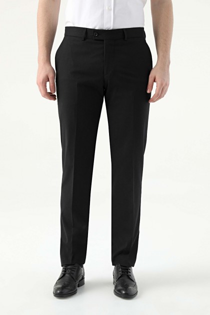 PANTALONI NEGRI SLIM FIT D'S DAMAT