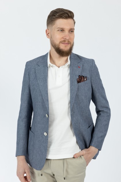 SACOU BLEU REGULAR FIT D'S DAMAT