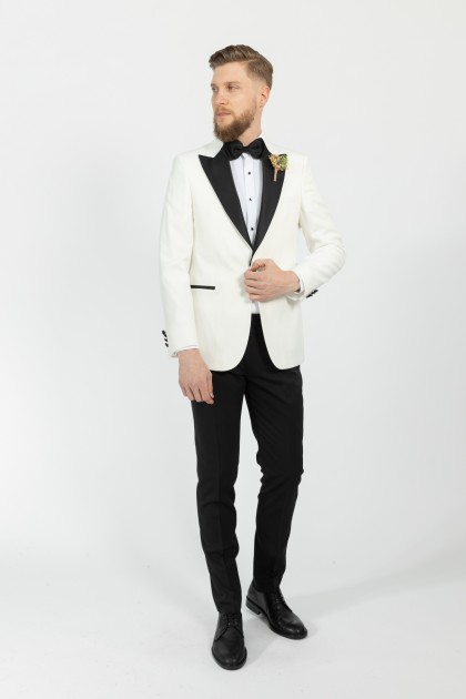 COSTUM CEREMONIE ALB SLIM FIT TWN