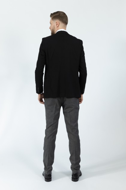 COSTUM CU VESTA NEGRU SLIM FIT TWN