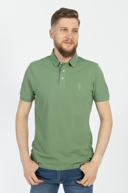 TRICOU VERDE SLIM FIT TWN