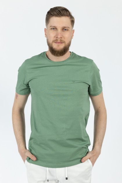 TRICOU VERDE REGULAR FIT D'S DAMAT