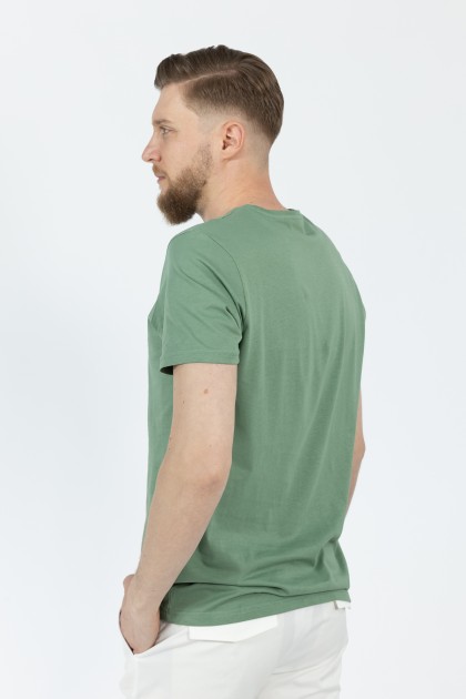 TRICOU VERDE REGULAR FIT D'S DAMAT