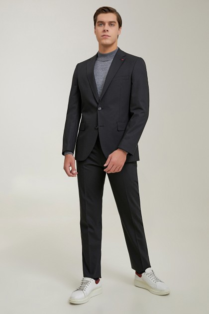 COSTUM NEGRU D'S DAMAT SLIM FIT