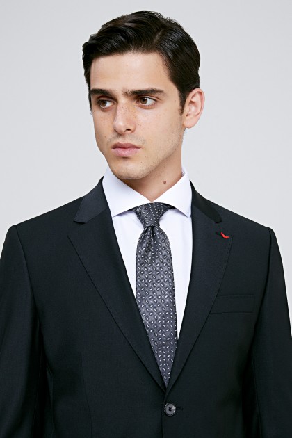 COSTUM NEGRU REGULAR FIT D'S DAMAT