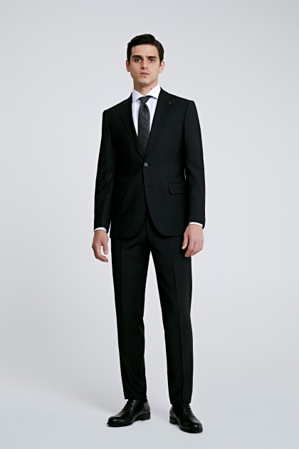 COSTUM NEGRU D'S DAMAT SLIM FIT