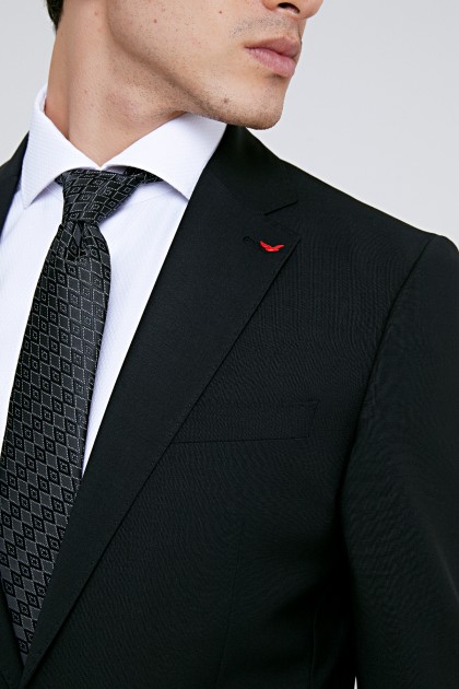 COSTUM NEGRU D'S DAMAT SLIM FIT