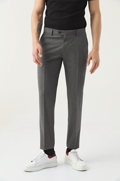 PANTALONI GRI  D'S DAMAT REGULAR FIT