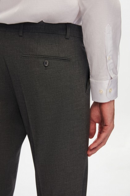 PANTALONI GRI D'S DAMAT SLIM FIT