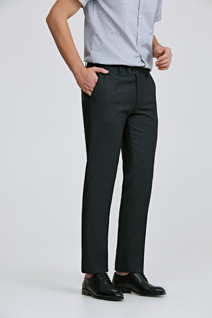 PANTALONI NEGRI D'S DAMAT SLIM FIT