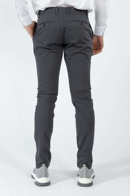 PANTALONI CHINO ANTRACIT SLIM FIT TWN