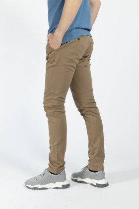 PANTALONI CHINO BEJ SLIM FIT TWN