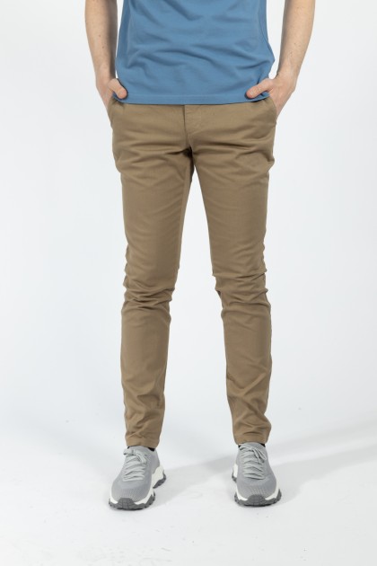 PANTALONI CHINO BEJ SLIM FIT TWN