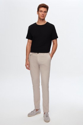 PANTALONI CHINO BEJ SLIM FIT TWN