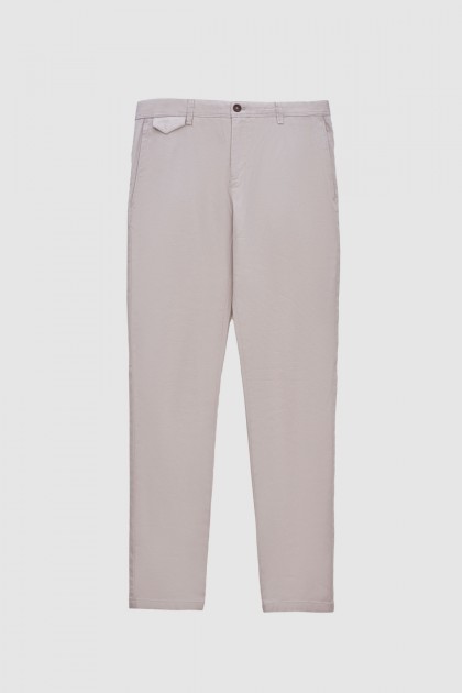 PANTALONI CHINO BEJ SLIM FIT TWN