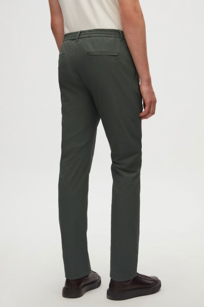 PANTALONI CASUAL VERZI SLIM FIT D'S DAMAT