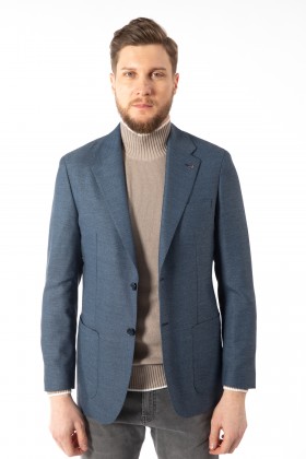 SACOU BLEUMARIN REGULAR FIT D'S DAMAT