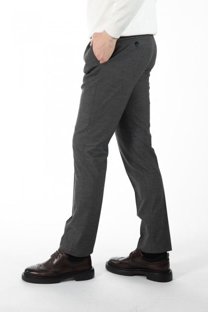 PANTALONI ANTRACIT SLIM FIT D'S DAMAT