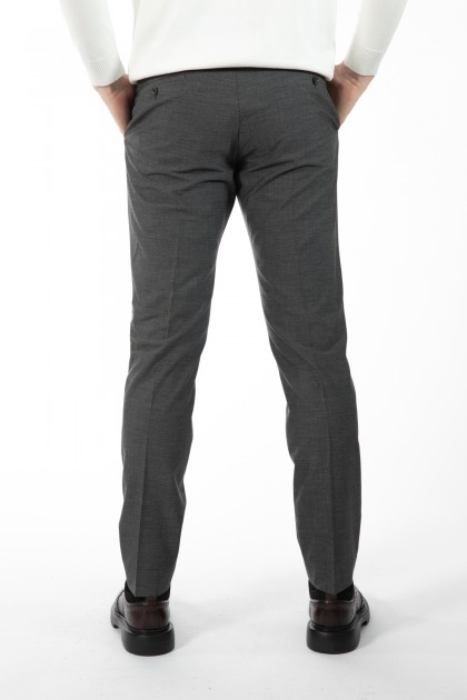 PANTALONI ANTRACIT SLIM FIT D'S DAMAT