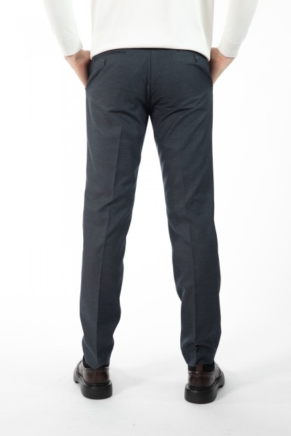 PANTALONI BLEUMARIN SLIM FIT D'S DAMAT