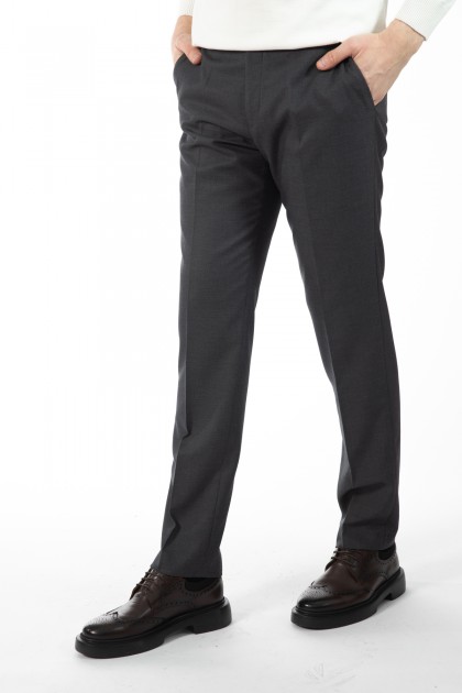 PANTALONI GRI SLIM FIT D'S DAMAT