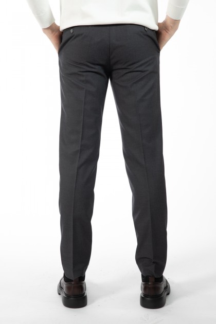 PANTALONI GRI SLIM FIT D'S DAMAT