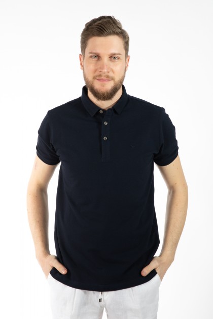 TRICOU  BLEUMARIN REGULAR FIT D'S DAMAT